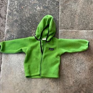 Green Patagonia jacket